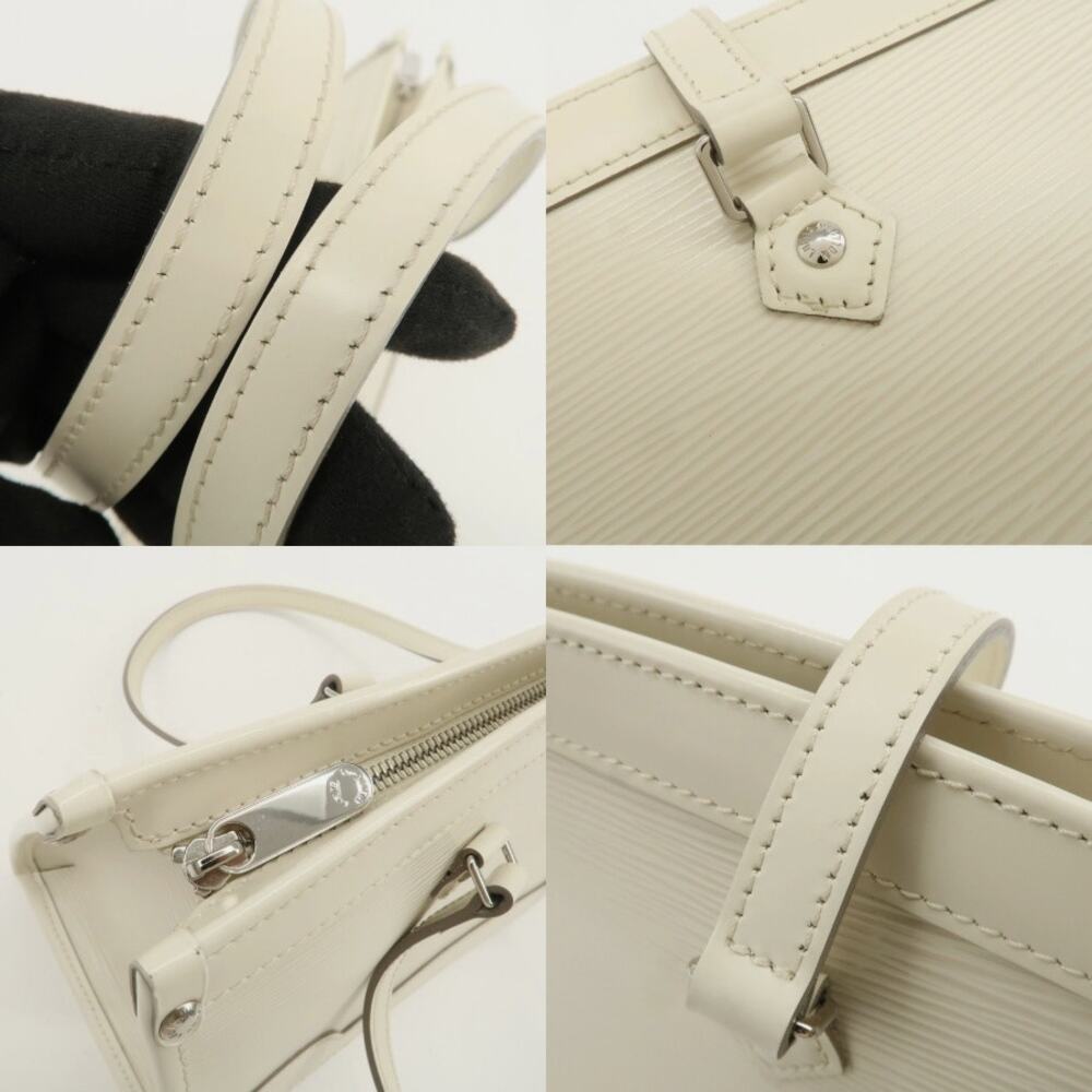 💎✨Beautiful✨💎Authentic Louis Vuitton Epi Madeleine PM Hand Bag Ivoire White - Picture 8 of 16